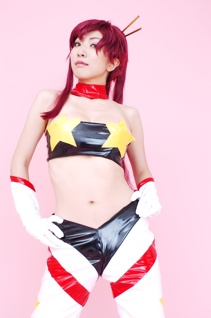 [Cosplay]  Tengen Toppa Gurren Lagann - Big Tits Yoko